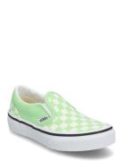 Classic Slip-On Sport Sneakers Low-top Sneakers Green VANS