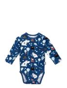 Drakar Body Bodies Long-sleeved Blue MUMIN