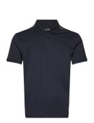 Polo Shirt Tops Polos Short-sleeved Navy EA7