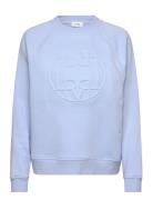 Lr-Nuka Tops Sweat-shirts & Hoodies Sweat-shirts Blue Levete Room