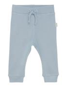 Pants Rib Bottoms Sweatpants Blue Minymo