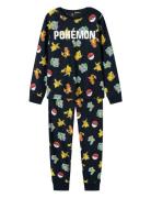 Nkmoctus Pokemon Ls Nightset Sky Pyjamas Sett Navy Name It