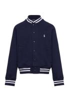 Fleece Baseball Jacket Tynn Jakke Skalljakke Navy Ralph Lauren Kids