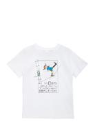 Pippi Modig T-Shirt Tops T-shirts Short-sleeved White Martinex