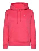 Tjw Reg S Flag Hoodie Tops Sweat-shirts & Hoodies Hoodies Pink Tommy J...