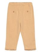 Nbfdamla Loose Pant Lil Bottoms Chinos Beige Lil'Atelier