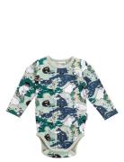 Vattenfärger Body Bodies Long-sleeved Green MUMIN