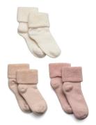 Cotton Baby Socks - 3-Pack Socks & Tights Baby Socks Pink Mp Denmark