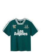 Nkmdamas Ss Nreg Top Tops T-shirts Short-sleeved Green Name It