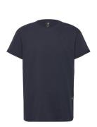 Lash R T S\S Tops T-shirts Short-sleeved Navy G-Star RAW