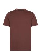 Thompson 01 Tops T-shirts Short-sleeved Brown BOSS