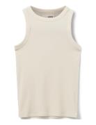 Julliesy Top Tops T-shirts Sleeveless Cream Sofie Schnoor Young