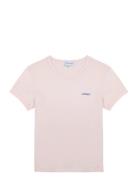 Poitou Tee-Shirt Tops T-shirts & Tops Short-sleeved Pink Maison Labich...