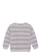 Knitted Sweater Fancy Tops Knitwear Pullovers Pink Daily 7