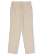 Osjlinus 0007 Cot Lin Pnt Bottoms Trousers Beige ONLY & SONS