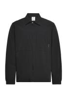 Ls Shirt Tops Overshirts Black Champion