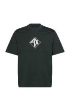 Jumper Tops T-shirts Short-sleeved Black Armani Exchange