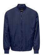 Onsgavin Bomber Jacket Otw Bomberjakke Jakke Navy ONLY & SONS