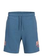 Jpstkane Detroit Sweat Shorts Mid Bottoms Shorts Sweat Shorts Blue Jac...