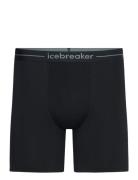 Men Merino 150 Anatomica Long Boxers Boksershorts Black Icebreaker