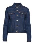 Original Trucker Clean Dark Au Dongerijakke Denimjakke Blue Levi's®