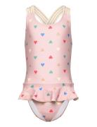 Tnnura Swimsuit Badedrakt Badetøy Pink The New