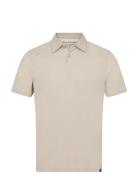 Bs Ishigaki Regular Fit Polo Shirt Tops Polos Short-sleeved Beige Bruu...