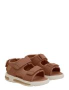 Sandals Velcro W. Light Shoes Summer Shoes Sandals Brown En Fant