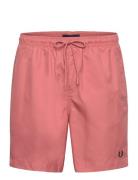 Classic Swimshort Badeshorts Pink Fred Perry