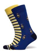 Polo Bear Trouser Sock 2-Pack Sokker Strømper Blue Polo Ralph Lauren