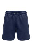 Onsdawson Reg Sweat Shorts Vd Bottoms Shorts Sweat Shorts Navy ONLY & ...