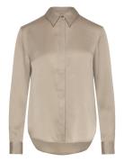 Celsa Tops Blouses Long-sleeved Beige Tiger Of Sweden