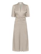Gzbianca Dress Maxikjole Festkjole Grey Gestuz