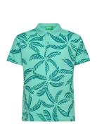 H/S Polo Shirt Tops T-shirts Polo Shirts Short-sleeved Polo Shirts Gre...