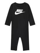 Co-Coverall Langermet Bodysuit Black Nike