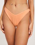 Hunkemöller - Oransje - Gili rib high leg r