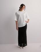 Object Collectors Item - Hvit - Objgima 2/4 Oversize T-Shirt Noos