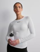 Aim'n - Hvit - Soft Basic Long Sleeve