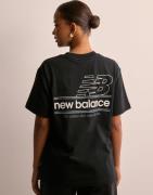 New Balance - Svart - Athletics Relaxed T-shirt