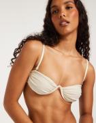 Nelly - Hvit - Shell Bikini Bandeau