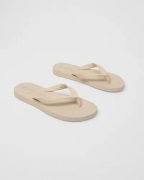 Sleepers - Beige - Slim Wide Strap Flip Flops