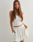 Vero Moda - Hvit - Vmlori Mini Ballon Skirt Wvn Exp