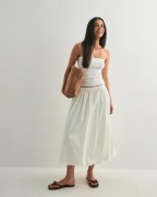 Vero Moda - Hvit - Vmfriba Mw 7/8 Balloon Skirt Wvn Ga