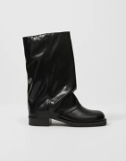 Nelly - Svart - Low Shaft Scrunch Boot