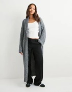 Only - Grå - Onlazu Ls Coatigan Cc Knt