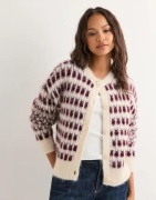 Vero Moda - Hvit - Vmlisa Ls O-Neck Cardigan