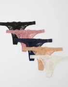 Hunkemöller - Multi/Mønstrete - 5-Pack Sully