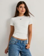 Nike - Hvit - W Nk One Fttd Ss Top