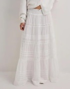 Neo Noir - Hvit - Felicia S Voile Skirt