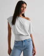 Nelly - Rutete/Stripete - Soft Stripe Waist Top